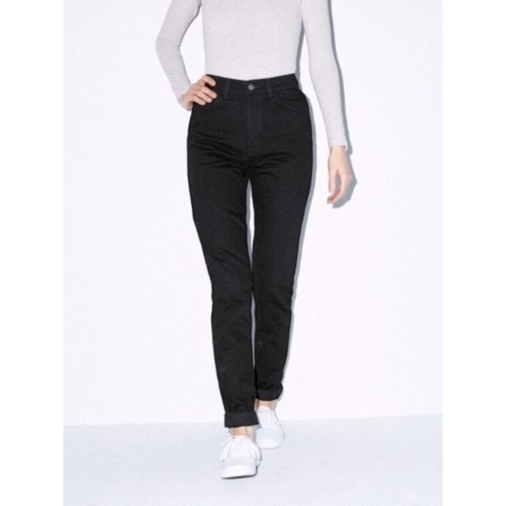 American Apparel Denim The High Waist Jean​